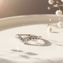 Load image into Gallery viewer, Navya Silver Ring for Women