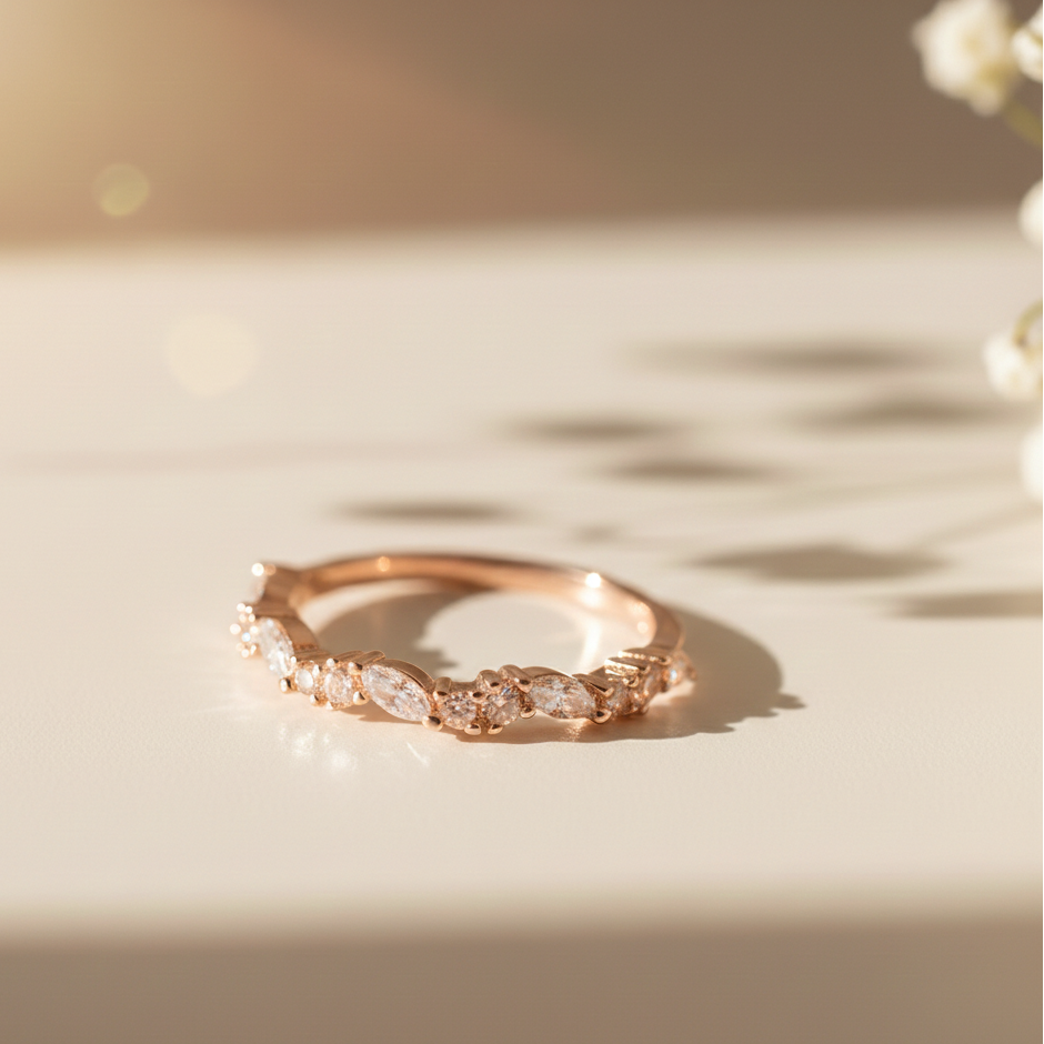 Lipika Silver Ring for Women