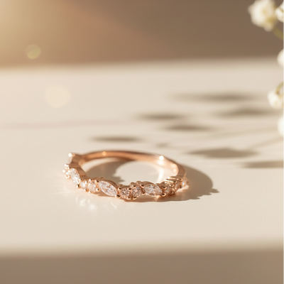 Lipika Silver Ring for Women