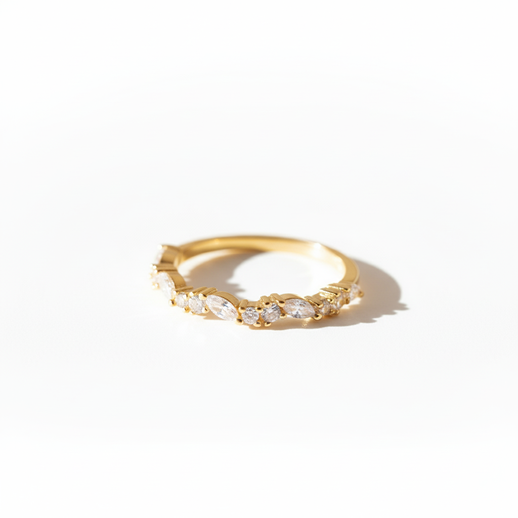 Lipika Silver Ring for Women