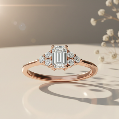 Shreya Silver Ring for Women