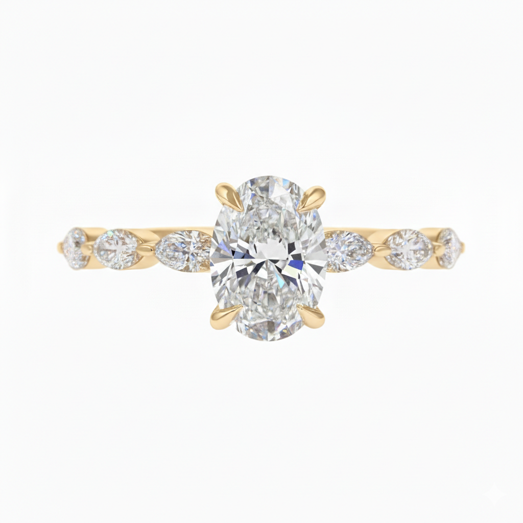 Hridya Silver Ring for Women