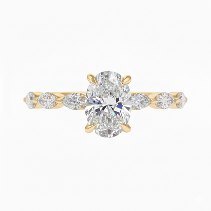 Hridya Silver Ring for Women
