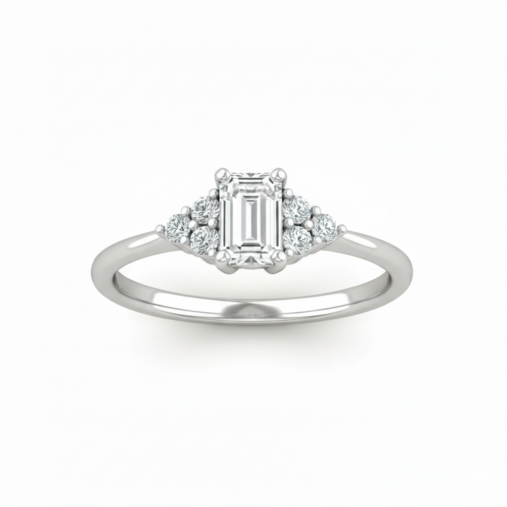 Shreya Silver Ring for Women