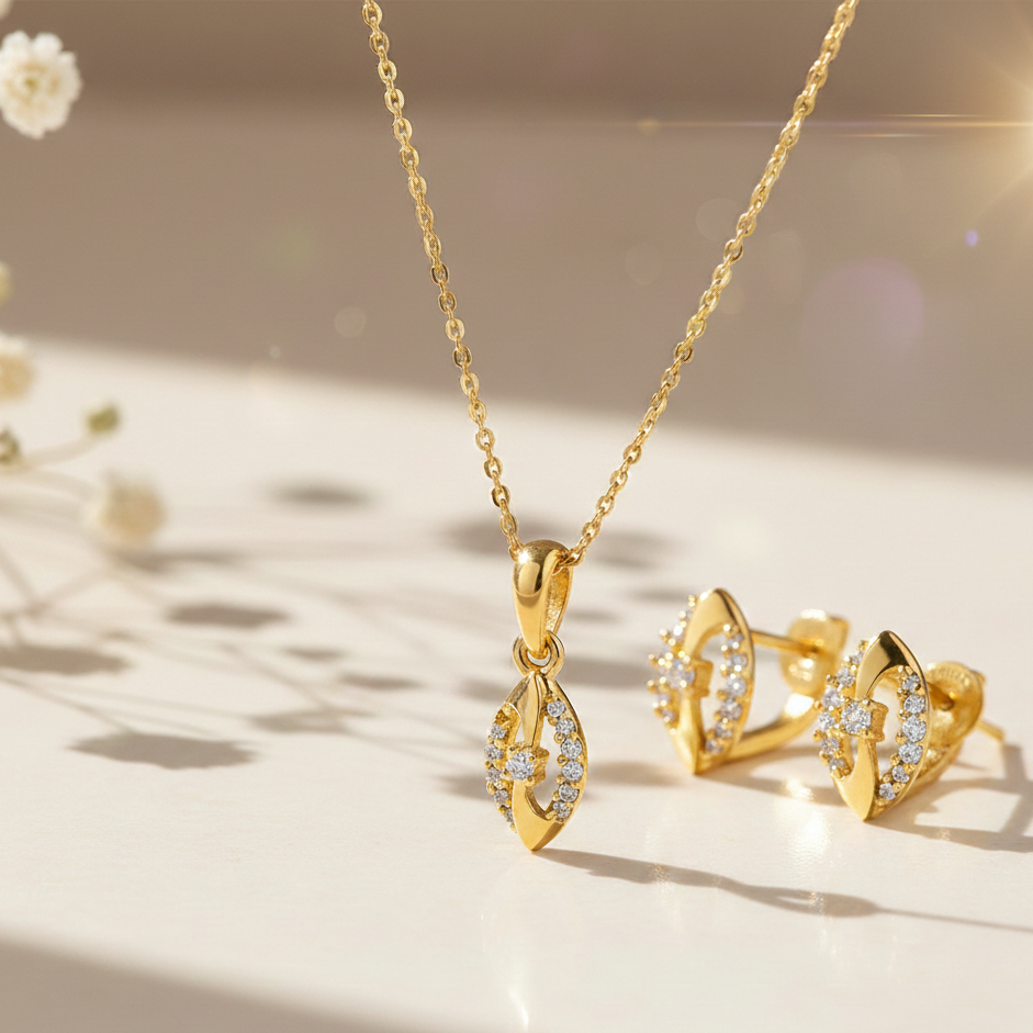Shine Yellow Gold Pendant