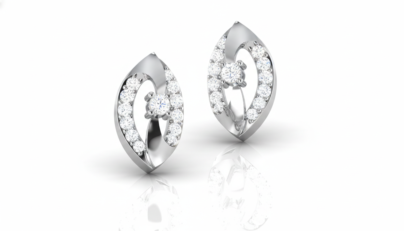 Golden Leaf Earrings