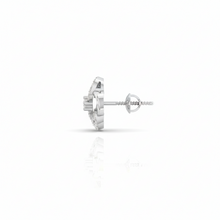 Load image into Gallery viewer, Infinity Floral Rose Gold Sterling Silver Earrings for Women