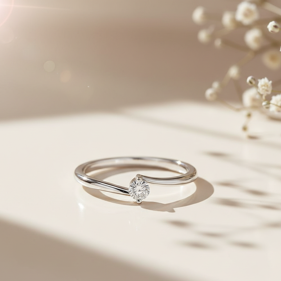 Padma Silver Ring for Women