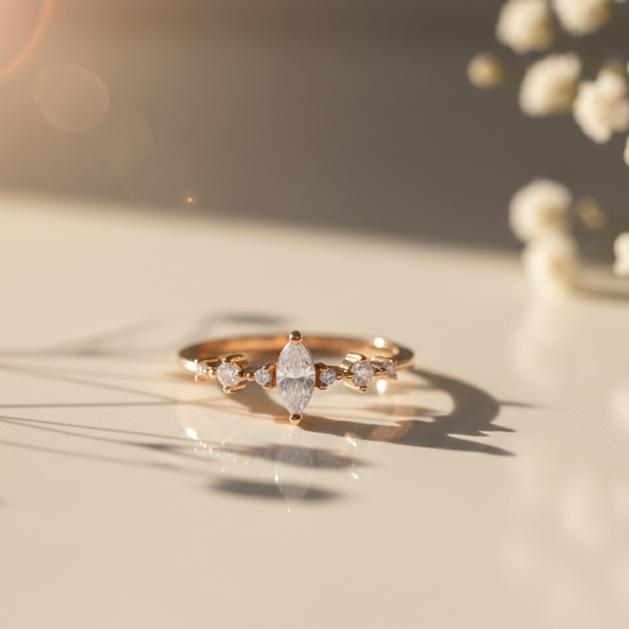 Janya Silver Ring for Women