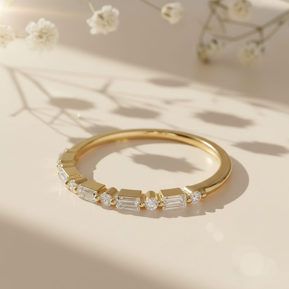 Gauri Silver Ring for Women