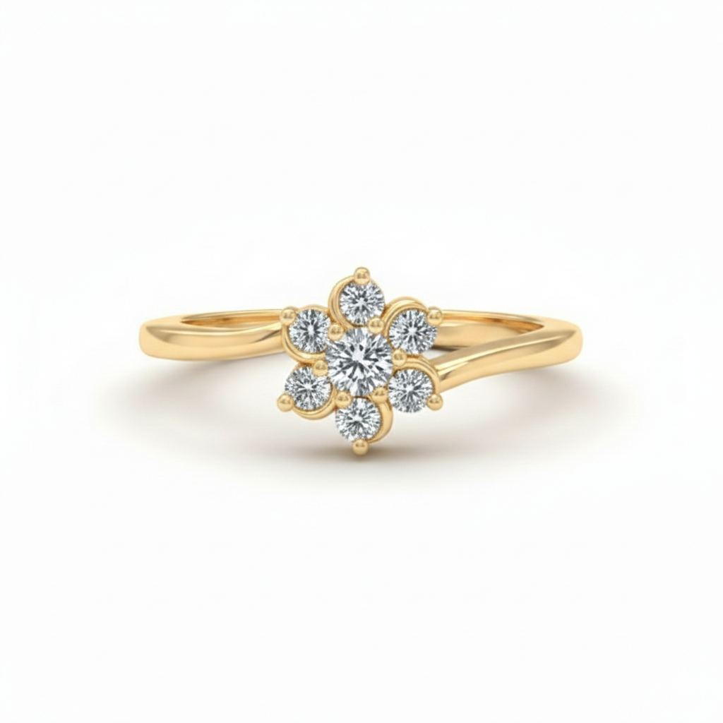 Nakshatra Silver Ring for Women