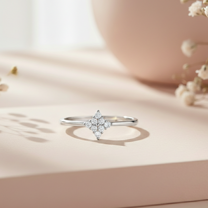 Divya Silver Ring for Women
