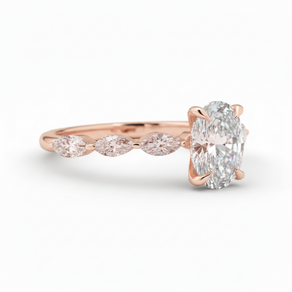 Hridya Silver Ring for Women