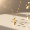 Pendant with Cluster of 5 Diamonds