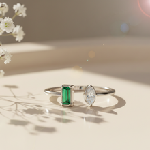 Load image into Gallery viewer, Ekata Silver Ring for Women