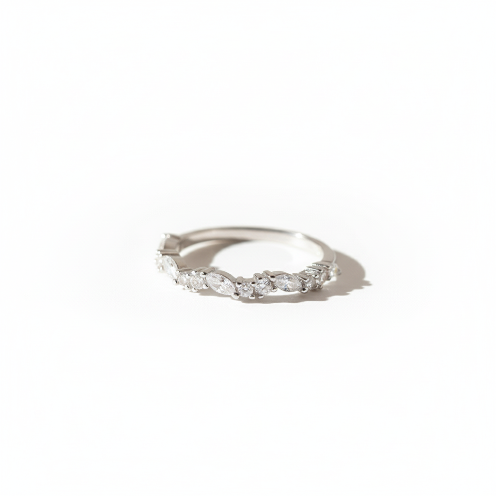 Lipika Silver Ring for Women