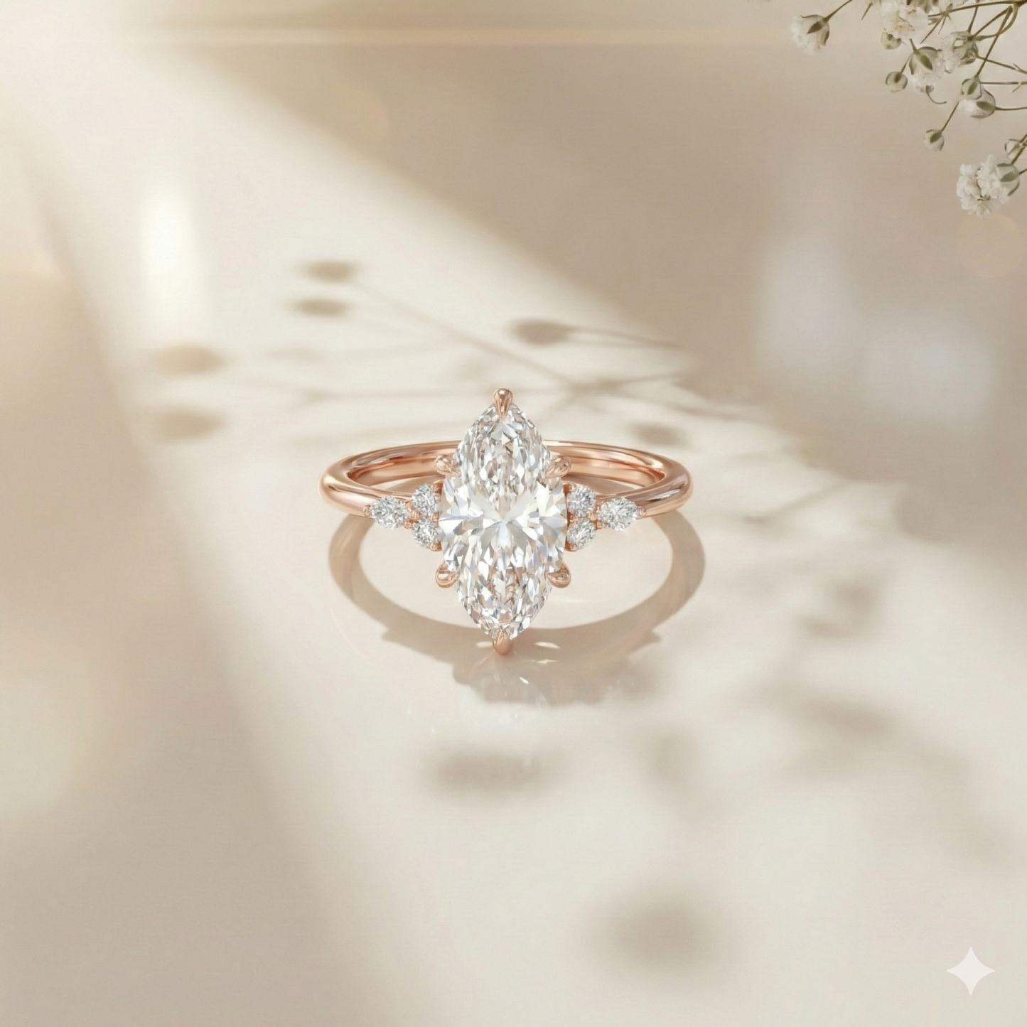 Asmi Silver Ring for Women