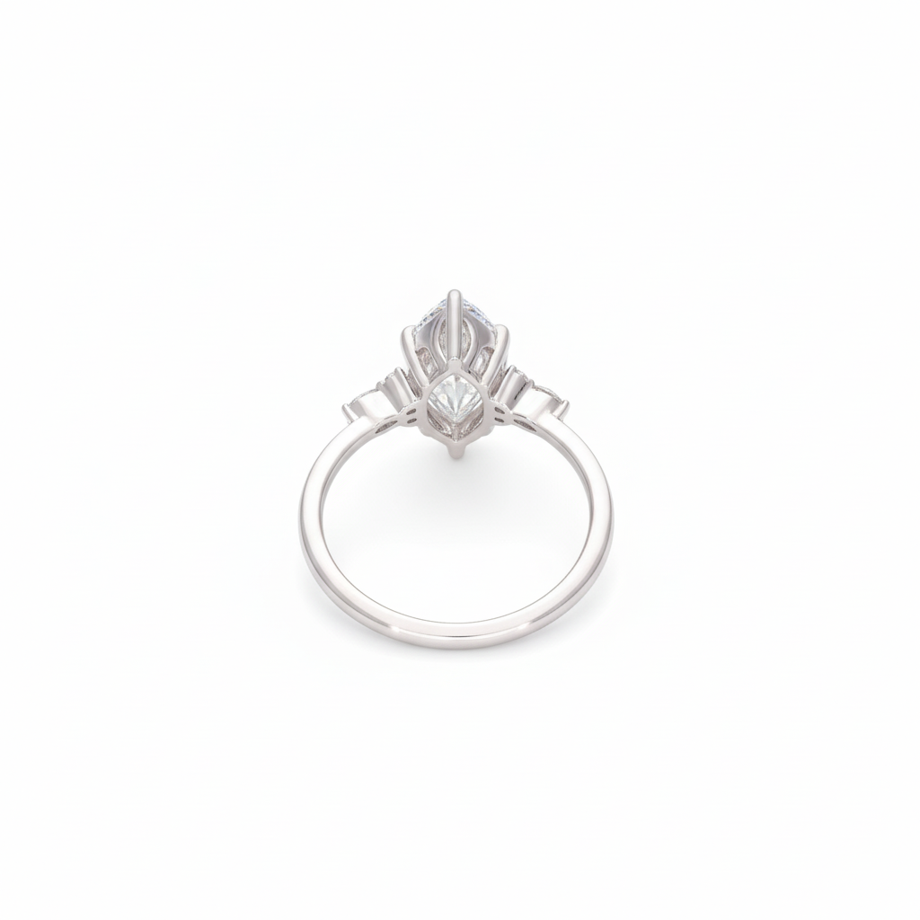 Asmi Silver Ring for Women