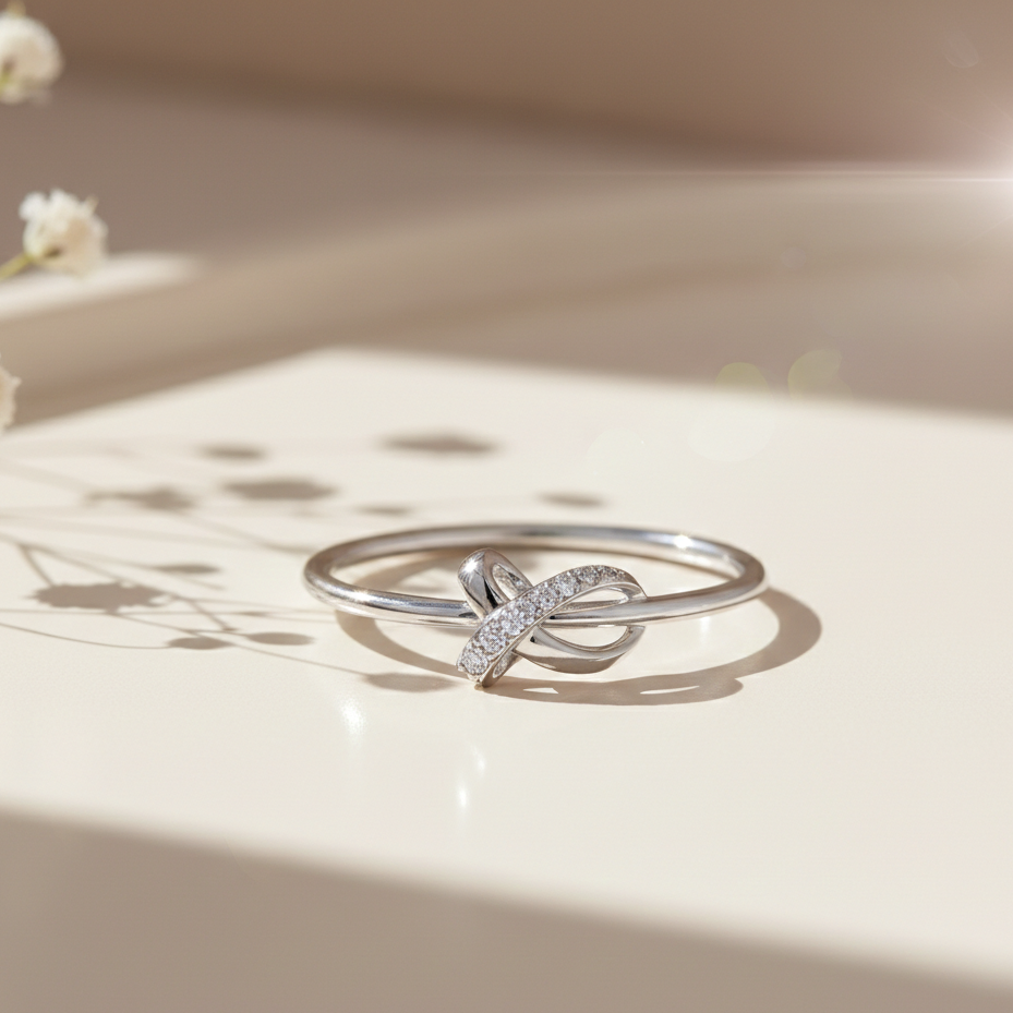 Saumya Silver Ring for Women