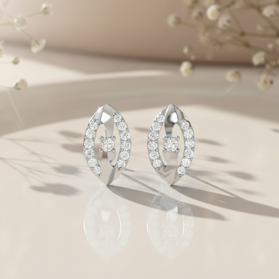Golden Leaf Earrings