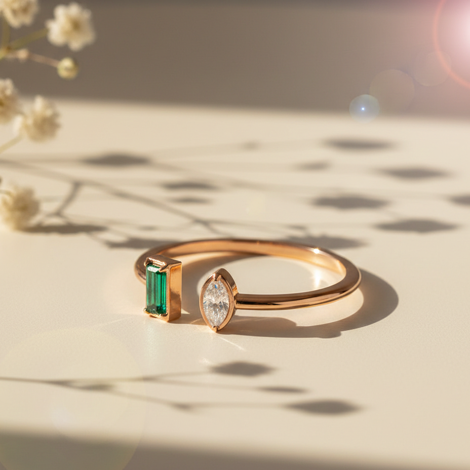 Ekata Silver Ring for Women