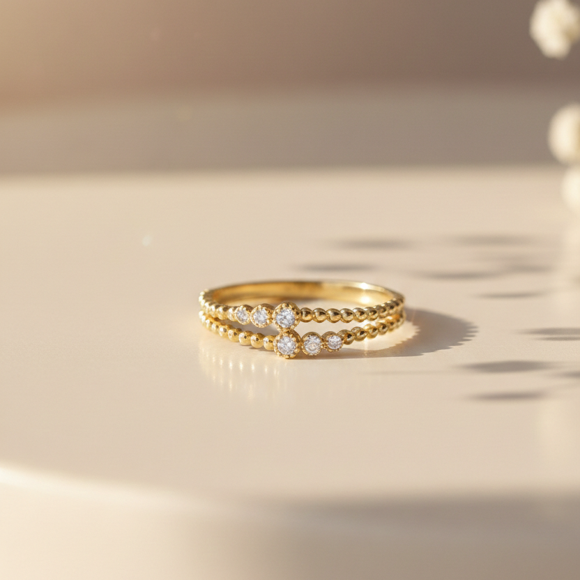 Asmi Silver Ring for Women