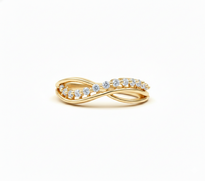 Trisha Silver Ring for Women