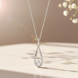 Silver Drop  Pendant