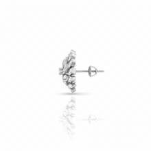 Load image into Gallery viewer, Radiant Petal Swirl Sterling Silver Earrings for Women