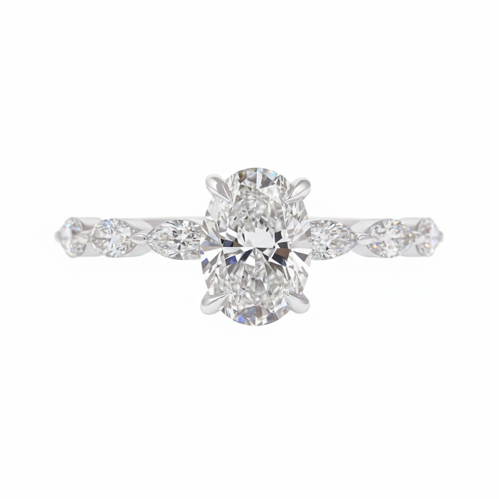 Hridya Silver Ring for Women