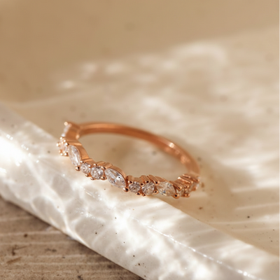 Lipika Silver Ring for Women