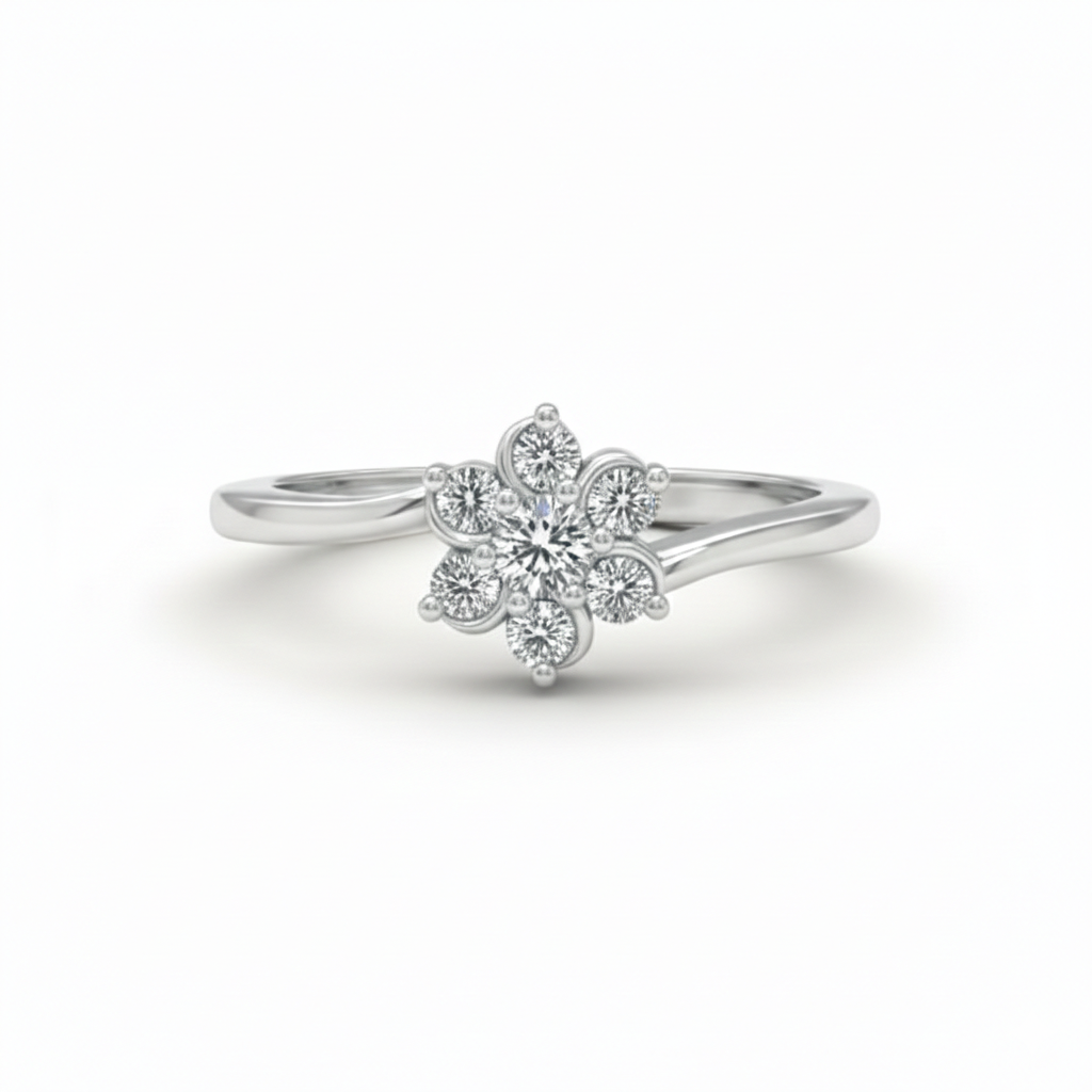 Nakshatra Silver Ring for Women