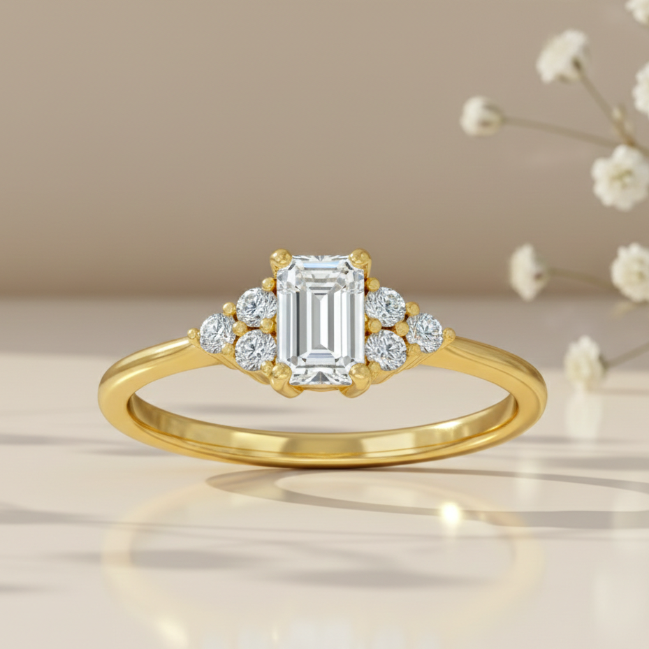 Shreya Silver Ring for Women