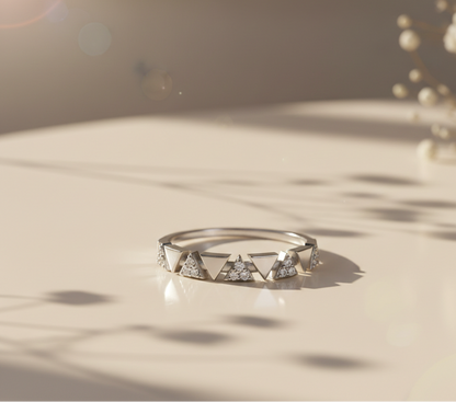 Eshana Silver Ring for Women