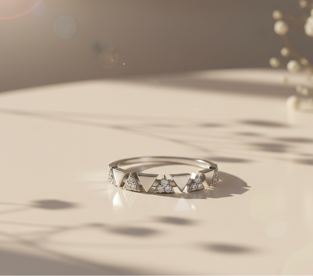 Eshana Silver Ring for Women