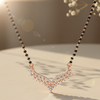 Rose gold Agni Mangalsutra