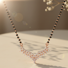 Load image into Gallery viewer, Rose gold Agni Mangalsutra
