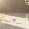 Camila rose gold pendant