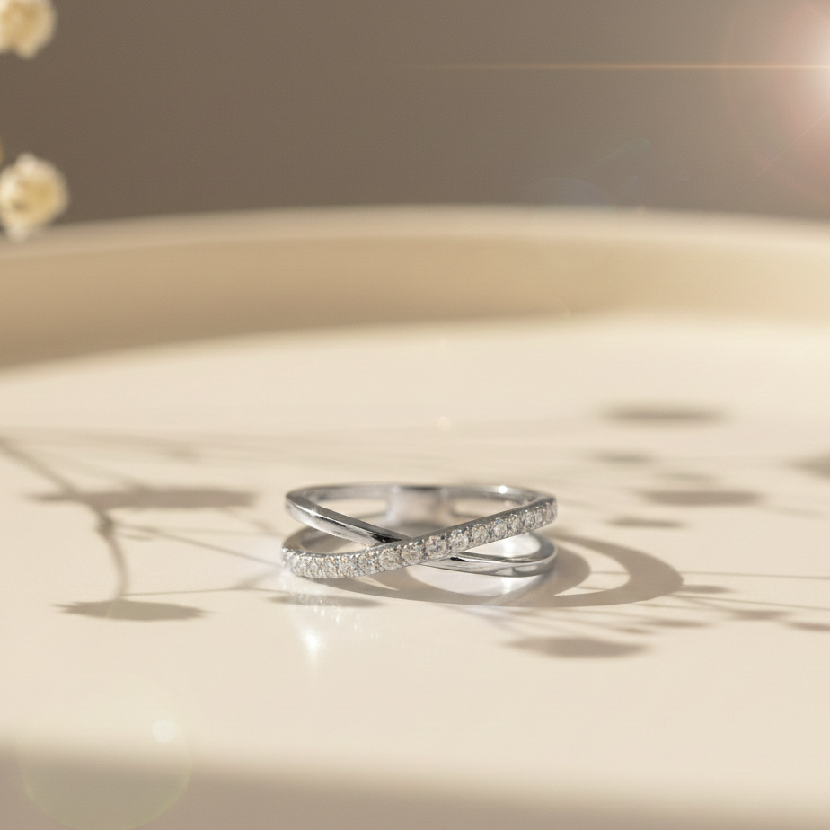 Mahika Silver Ring for Women