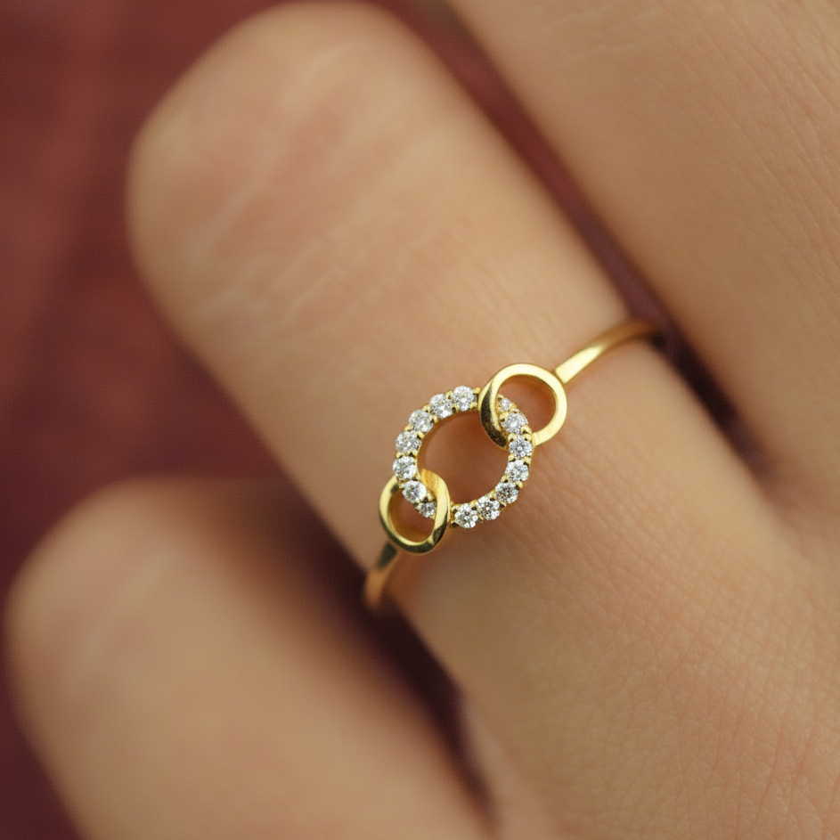 Ishwari Silver Ring for Women