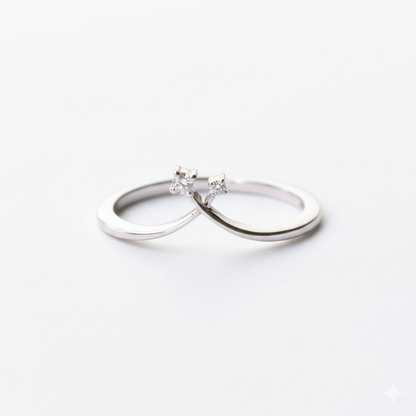 Manvi Silver Ring for Women