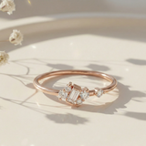 Hridya Silver Ring for Women