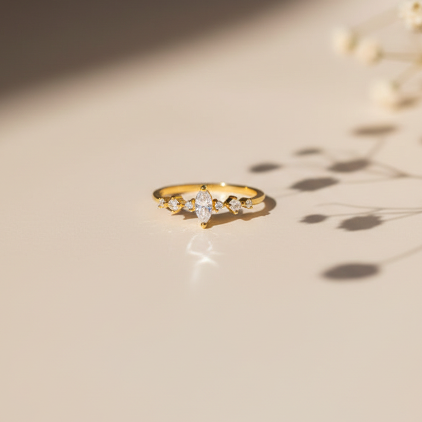 Janya Silver Ring for Women
