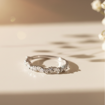 Lipika Silver Ring for Women