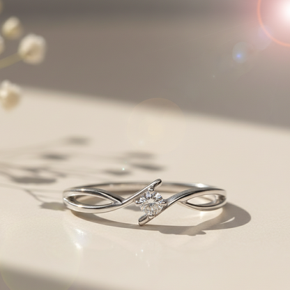 Nitya Silver Ring for Women
