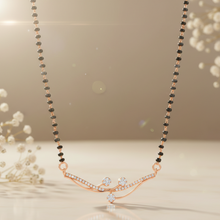 Load image into Gallery viewer, Rose Gold trail mangalsutra