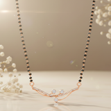 Rose Gold trail mangalsutra