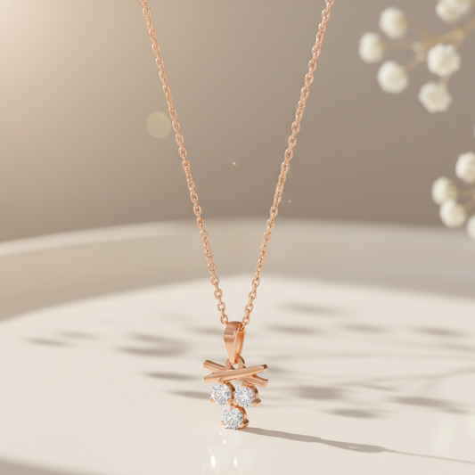 Trinity Rose gold
