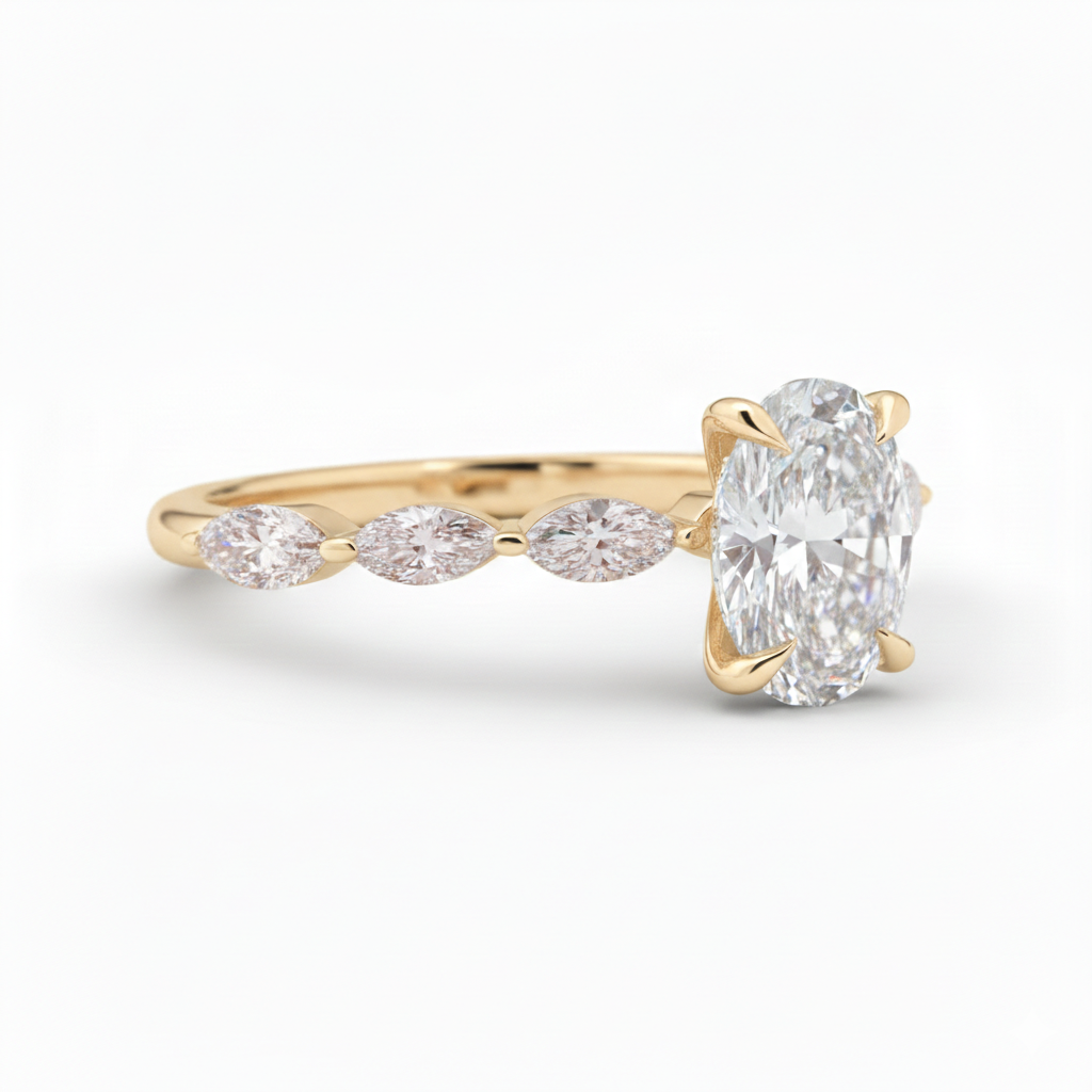 Hridya Silver Ring for Women