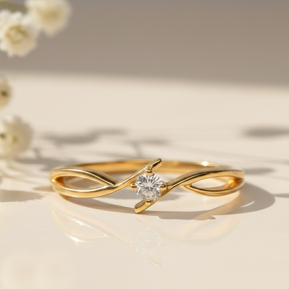 Nitya Silver Ring for Women